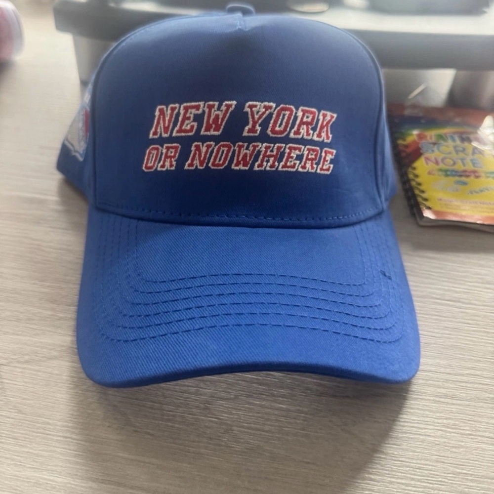 New York Rangers Blue 'New York or Nowhere' Cap